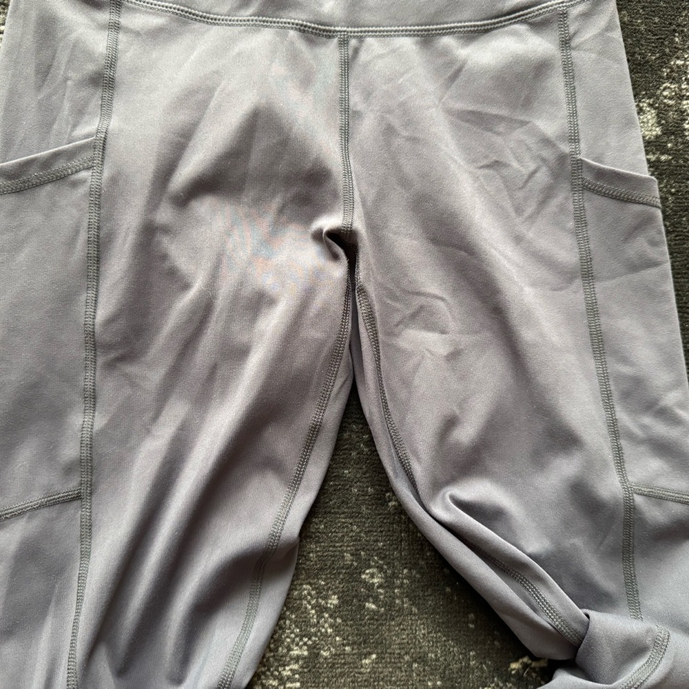 Fabletics Solid Grey Leggings - image 2